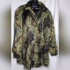Women's Something‎ Special Vintage Fuzzy Shacket | One Size